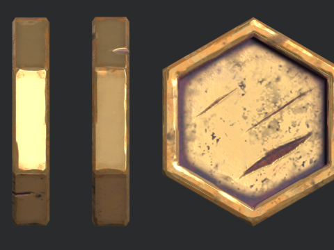 Ba&uacute; do Dem&ocirc;nio Estilizado Modelo 3D