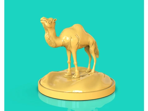 낙타 단봉낙타 3D 프린트 모델