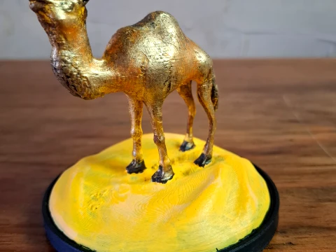 Camel Dromedary 3D Print Model