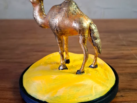 Camel Dromedary 3D Print Model
