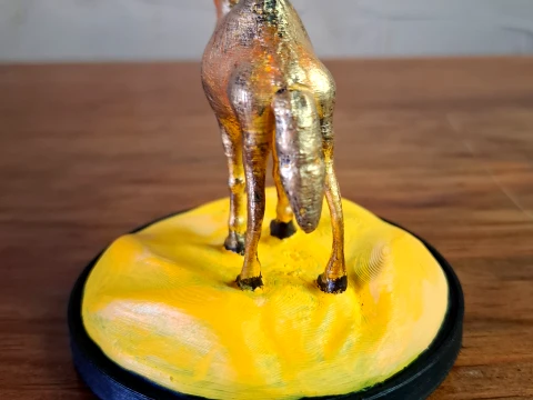 Camel Dromedary 3D Print Model