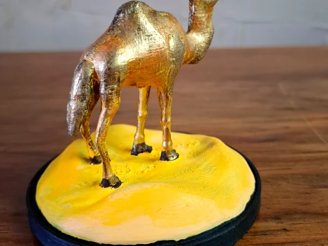 Camel Dromedary 3D Print Model