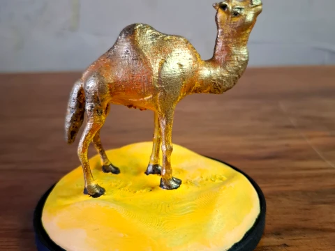 Camel Dromedary 3D Print Model
