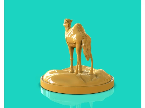 Camel Dromedary 3D Print Model