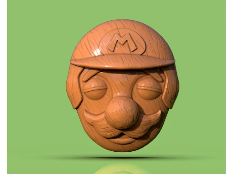 Mario Majoras Mask 3D Print Model