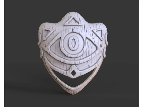 Topeng Kebenaran Model Cetak 3D