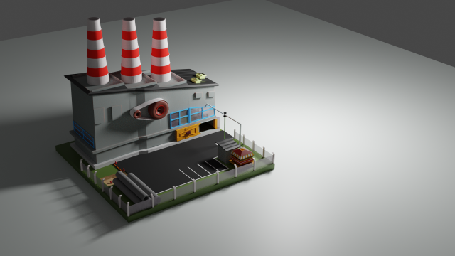 low poly plant Modello 3D .c4d .max .obj .3ds .fbx .stl .blend 