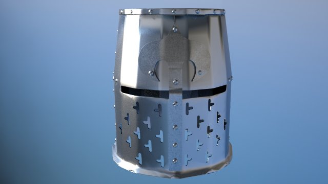 topfhelm 3D Model .c4d .max .obj .3ds .fbx .stl .blend 
