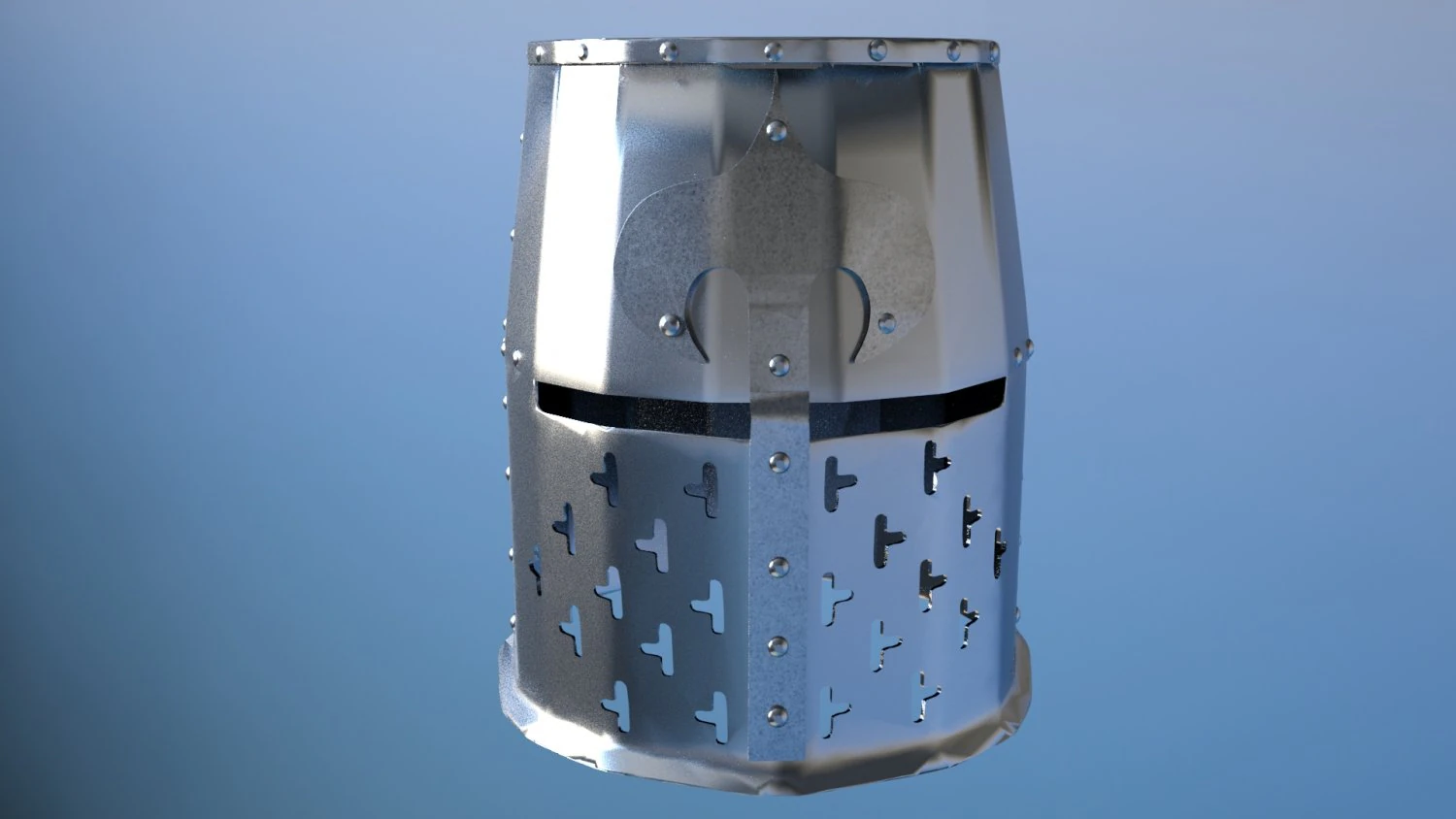 topfhelm 3D Model .c4d .max .obj .3ds .fbx .stl .blend 