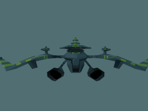 spacecraft 3D Model