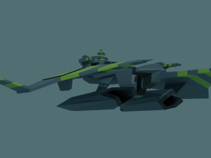 spacecraft 3D Model