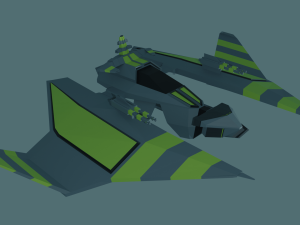 spacecraft 3D Model