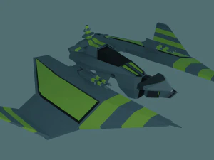 spacecraft 3D Model