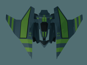 spacecraft 3D Model
