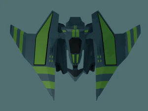 spacecraft 3D Model