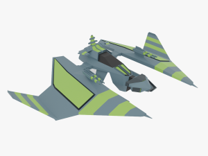 spacecraft 3D-Modell