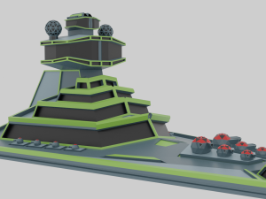 space destroyer 3D Model