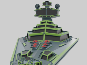 space destroyer 3D Model