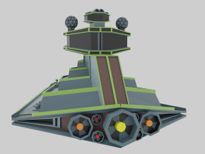 space destroyer 3D Model