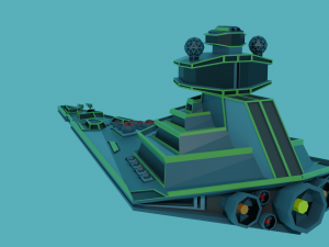 space destroyer 3D Model