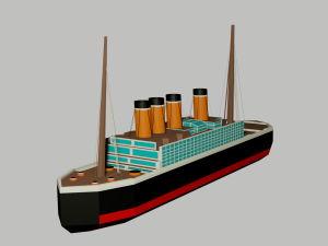 ship 3D Model