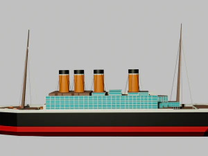 ship 3D Model