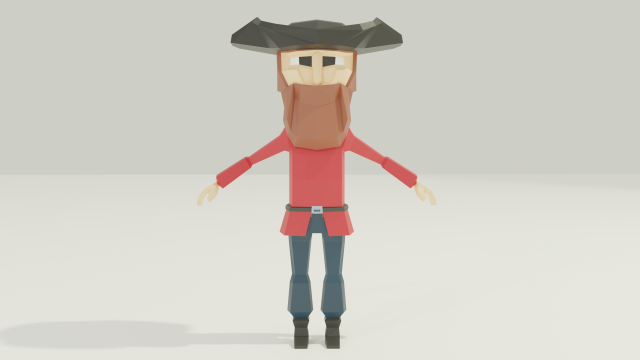 pirate 3Dモデル .c4d .max .obj .3ds .fbx .stl .blend 