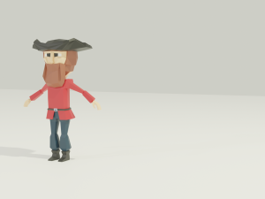 pirate 3Dモデル