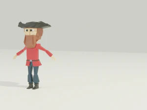 pirate 3D Model