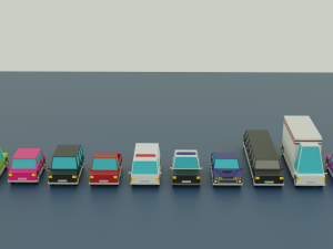 10 different cars Modèle 3D