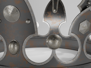 steel crown of romania 3D Модель
