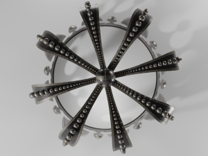 steel crown of romania 3D Модель