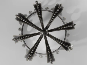 steel crown of romania 3D Model
