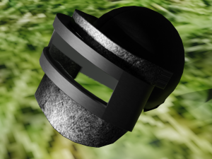 level 3 helmet 3d Modelo 3D