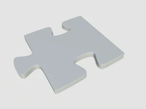 set of childrens puzzles 3D Model
