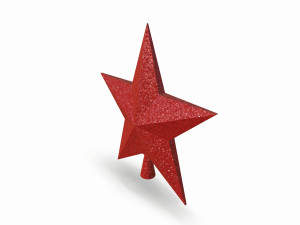 christmas star on the tree Modelo 3D