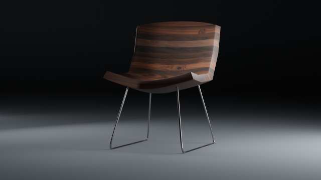 chunk chair Modèle 3D .c4d .max .obj .3ds .fbx .stl .blend 