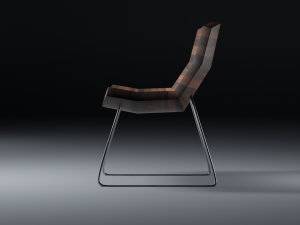 chunk chair Modèle 3D