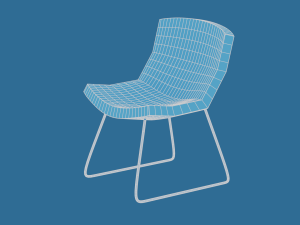 chunk chair Modèle 3D