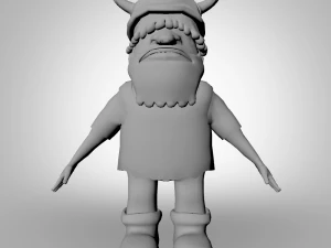 viking 3D Model