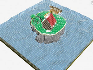 of the island 3D Model