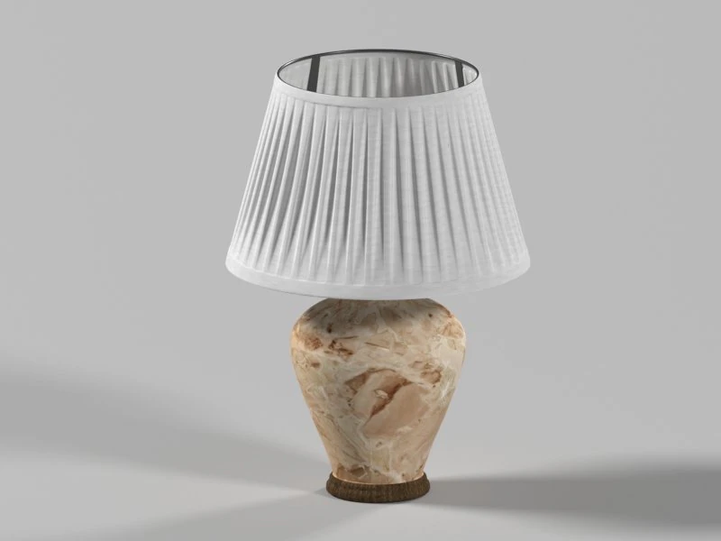 table lamp 3D Model .c4d .max .obj .3ds .fbx .stl .blend 
