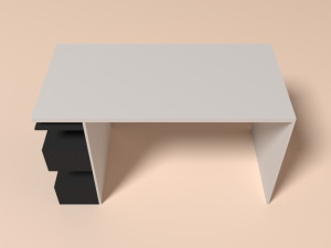 desk Model 3D