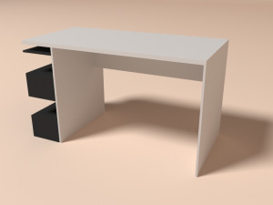 desk Model 3D