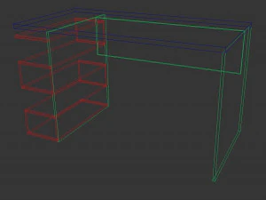 desk 3D Model