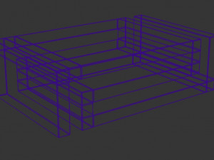 desk 3D 模型