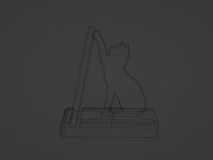 Phone stand set 3D Model