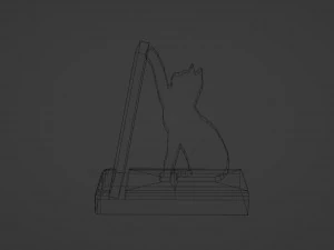Phone stand set 3D Model