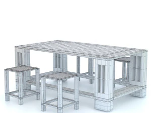 стіл 3D Модель