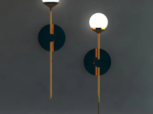 Wandleuchte 3D Modell